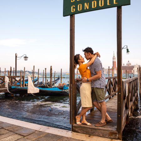 Romantisches Wochenende in Venedig
