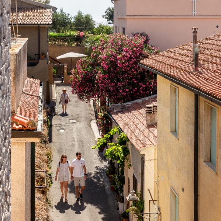 Vista sui vicoli