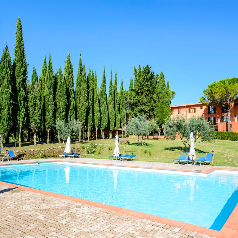 La piscina riservata